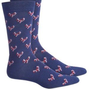 Mens BAR III Digital HEART Socks Arch Support Blue Red Pink NEW